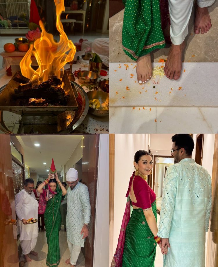 Hansika Motwani moves into a new house with husband, Sohael Khaturiya 922162