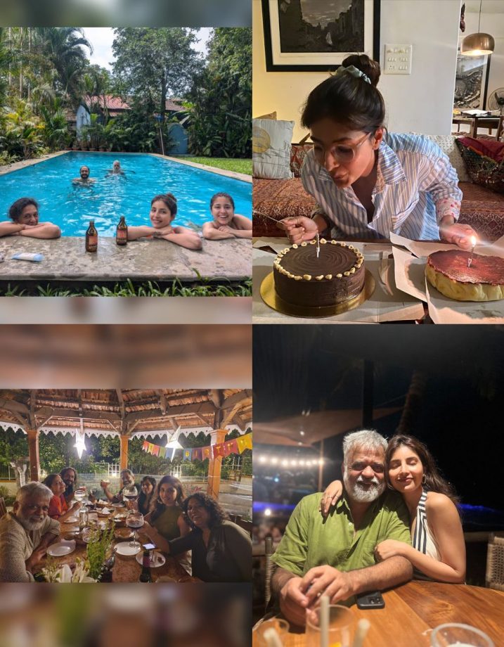 Harshita Gaur aka Dimpy from 'Mirzapur' celebrates with co-star Shweta Tripathi & director Gurmeet Singh 922180