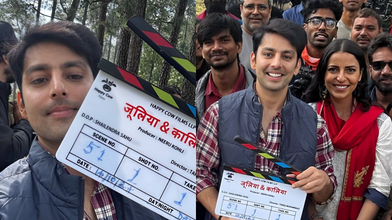 Himansh Kohli begins shooting for his next film, 'Julia & Kaalia' 921670