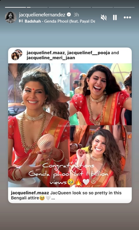Jacqueliene Fernandez registers a massive milestone as her music video 