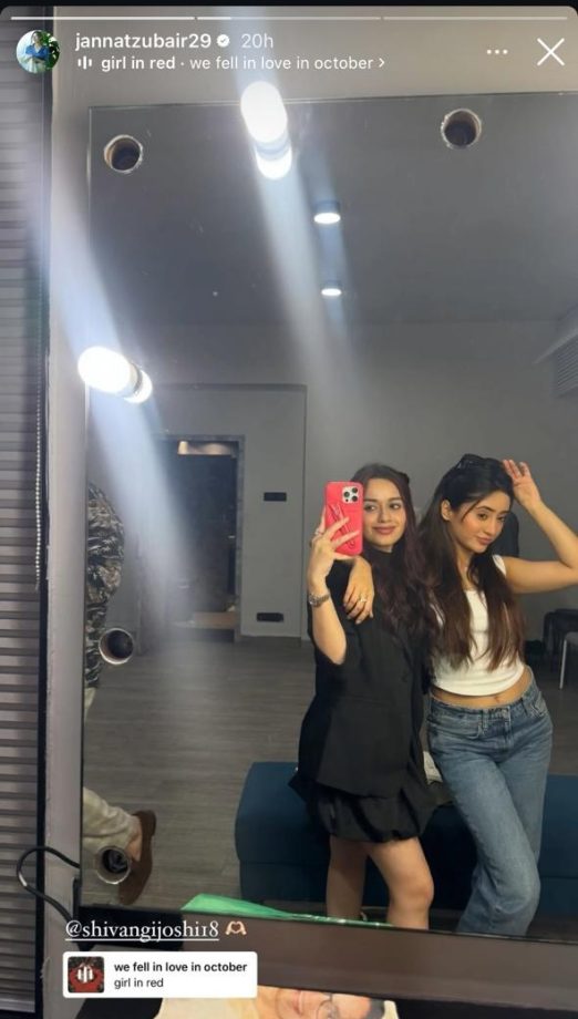 Jannat Zubair & Shivangi Joshi come together for Rajiv Adatia's show 921404