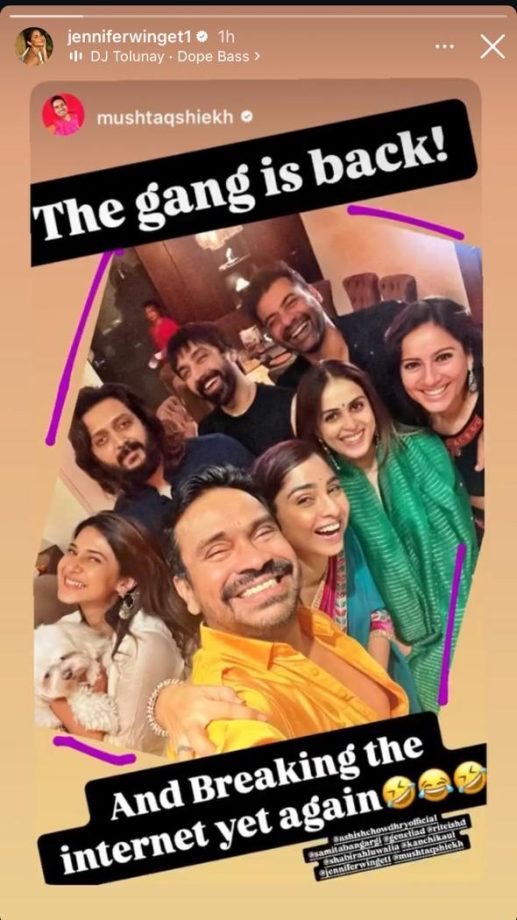 Jennifer Winget Is Breaking The Internet With Her Gang Including Ritiesh Deshmukh, Genelia D'Souza, And Others 922613