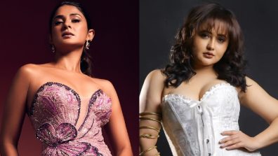 Jennifer Winget’s Thigh-High Slit Purple Dress V/s Rashami Desai’s White-Leopard Printed Combination, Choose The Best Fashion Statement