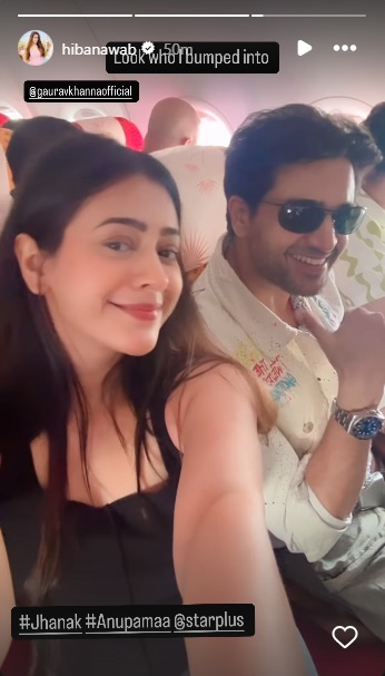 Jhanak Meets Anupamaa's Anuj: Hiba Nawab Expresses Excitement On Meeting Gaurav Khanna 921817