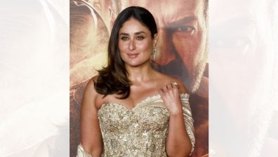 Kareena Kapoor Khan Dazzles in Manish Malhotra’s Silver Tissue Saree at Singham Again Trailer Launch