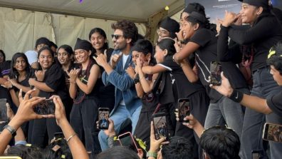 Kartik Aaryan took over Hyderabad on the Bhool Bhulaiyaa 3 title track launch promotional tour!