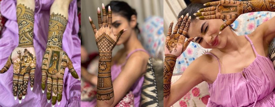 Karva Chauth Special: Embrace Married Woman Vibes In Mehendi Designs Like Shraddha Arya To Rubina Dilaik 922283