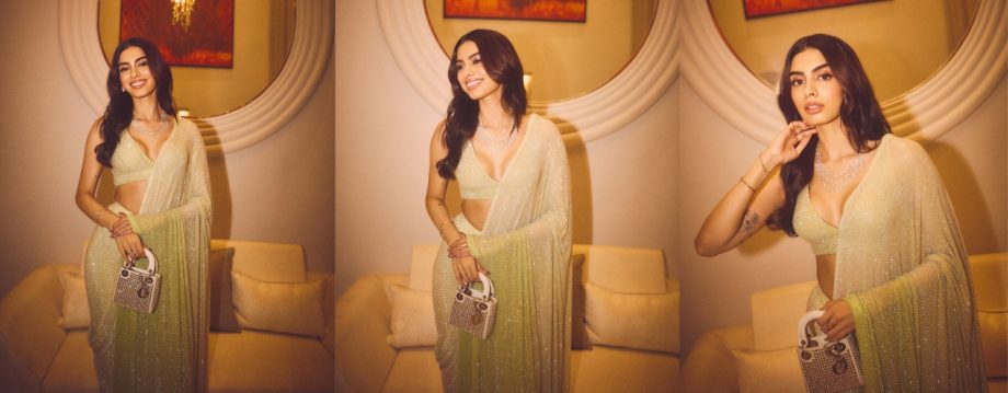 Khushi Kapoor Dazzles in Diwali-Perfect Saree: A Fusion of Tradition and Modern Flair 922466