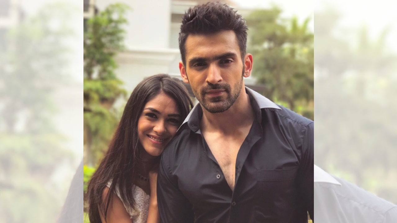 Mrunal Thakur reunites with Arjit Taneja; calls him 'babul' 923749