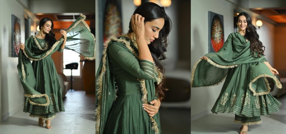 Nikki Tamboli and Surbhi Jyoti Slay in Stunning Traditional Avatars 922004