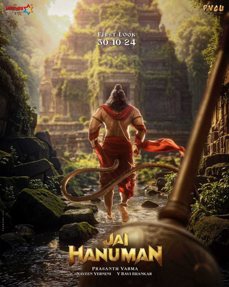 Prasanth Varma, Mythri Movie Makers, PVCU, Much-awaited Sequel Jai Hanuman First Look Tomorrow, Pre-look Poster Stirred Excitement! 923977