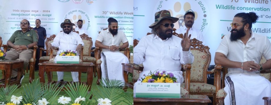 Rishab Shetty participated in walkathon for Forest Conservation, said, 