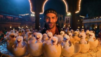 Rooh Baba and bacha party are coming to light up our Diwali! The teaser of Hukkush Phukkush song from Bhool Bhulaiyaa 3 is out! Song out tomorrow!