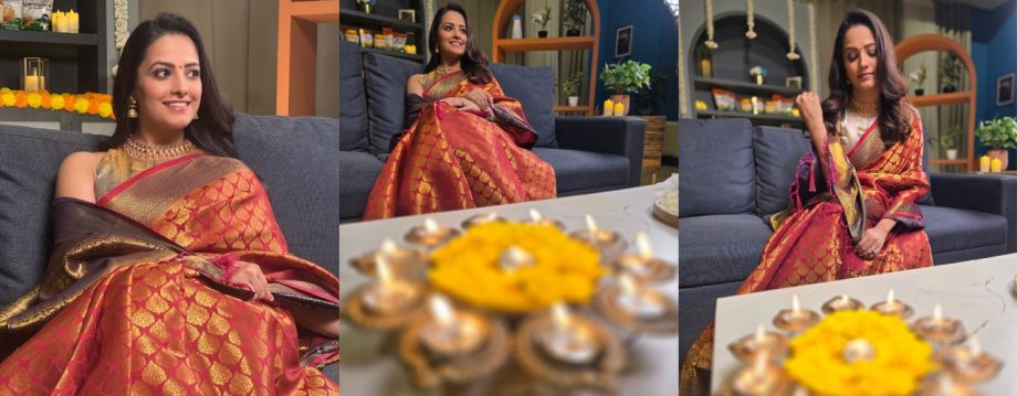 Saree Goals: Anita H Reddy and Ankita Lokhande Stun in Traditional Attire 921996
