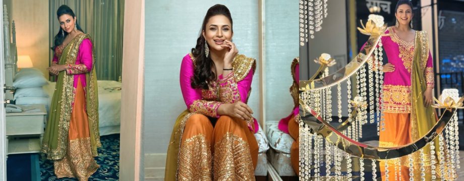 Saree, Lehenga, or Sharara: Reem, Shivangi, and Divyanka's Diwali Outfit Choices Will Inspire Your Festive Fashion 924055