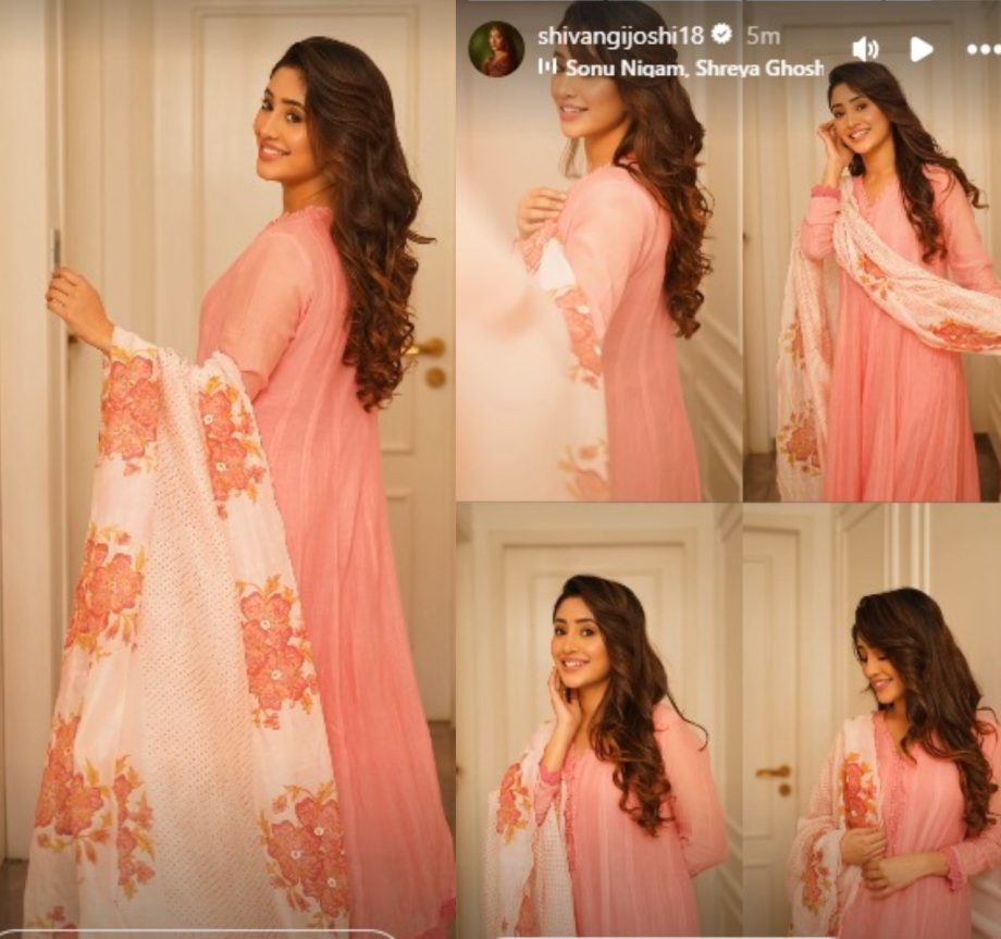 Shivangi Joshi's Traditional Kurta Set Affair: A Masterclass in Elegance and Desi Charm 922290