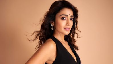 Shriya Saran Stuns in Manish Malhotra Saree, Exuding Elegance and Glamour