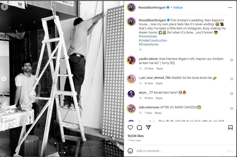 Siddharth Nigam reveals why he has been missing in action from Instagram 922594