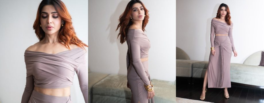South Indian Divas Bring Glamour: Samantha and Keerthy Suresh's Chic Ensembles Steal the Show 921184