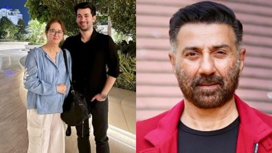 Sunny Deol reacts to rare appearance of wife, Pooja Deol with their son, Karan Deol