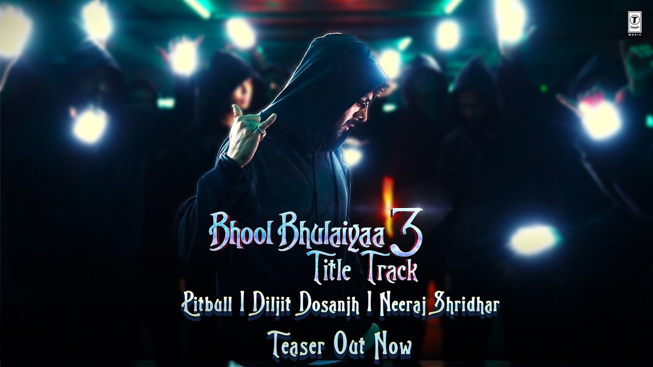 T-Series and Bhushan Kumar Unites Pitbull, Diljit Dosanjh and Kartik Aaryan for one of the Biggest Music Collaborations for Bhool Bhulaiyaa 3 Title Track! Teaser out now! 921781