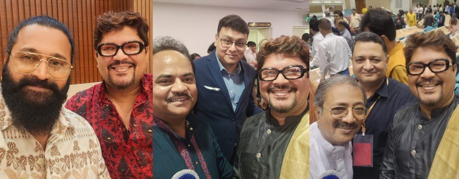 This year noted filmmaker Ram Kamal Mukherjee who was a part of the esteemed jury members at the 70th National Award, made his presence felt amongst media and papparazis. 922415