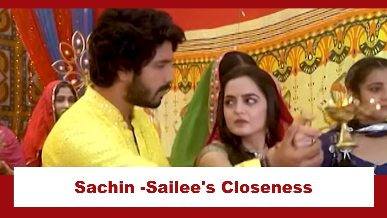 Udne Ki Aasha Upcoming Twist: Sachin and Sailee get close; celebrate Navratri puja together 920368