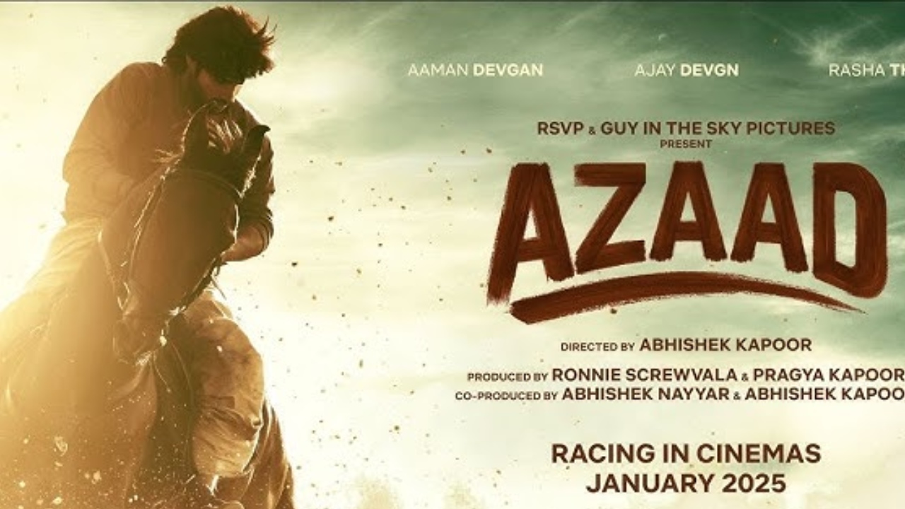 Abhishek Kapoor's Action-Packed Big Screen Spectacle Azaad Introducing Aaman Devgan and Rasha Thadani with Ajay Devgn in a power role-Teaser Out Now! 924675