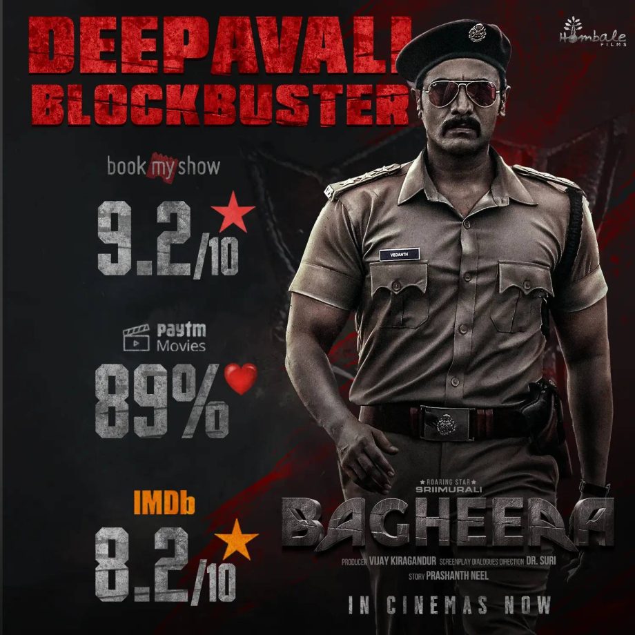 After the KGF and Kantara Hombale Films Bagheera is the biggest blockbuster! 924519