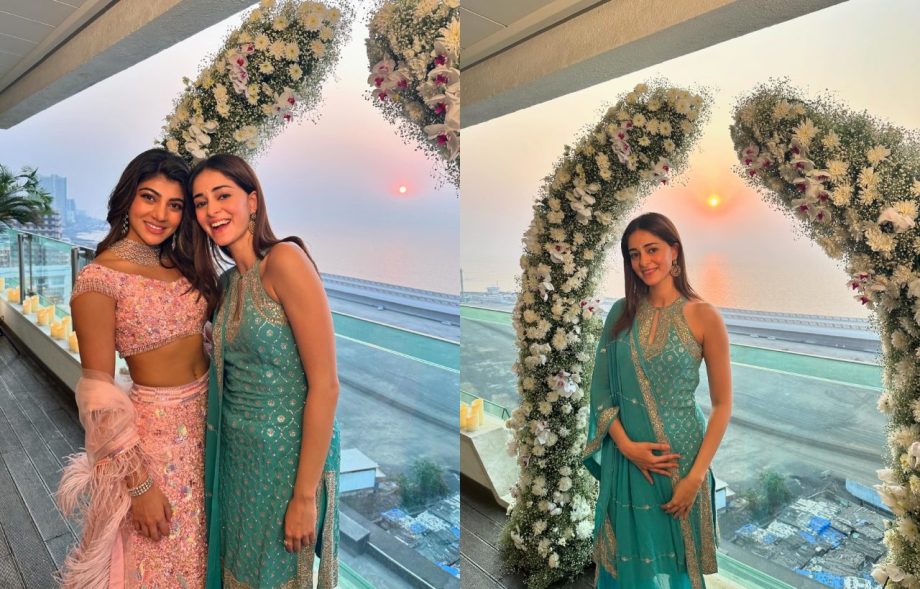 Ananya Panday wears mother Bhavna Pandya's 21 year old dress to honor Rohit Bal 925034
