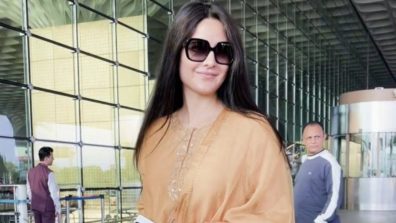 Katrina Kaif Enhances Her Simple Yellow Salwar Suit Look With A Trendy Spin, See How?
