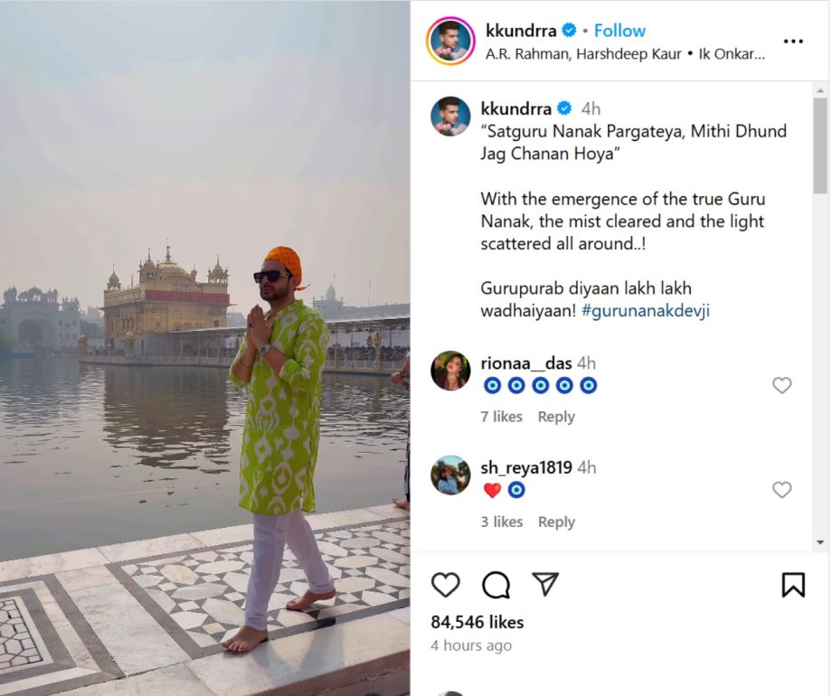 Bigg Boss 15 Winner Tejasswi Prakash Visits Golden Temple With Karan Kundrra, Shares 'Couple' Goals 925978