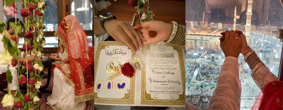 'Bigg Boss OTT 3' fame Sana Sultan Khan gets married to Mohammad Wazid; doesn't reveal his face 924580