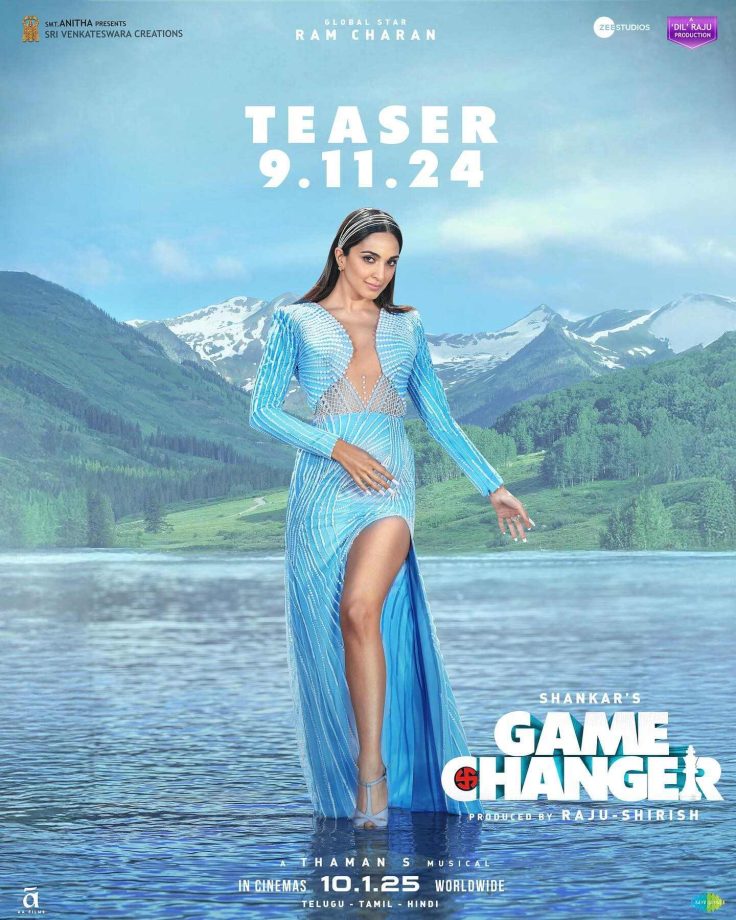 Kiara Advani dazzles in first look poster of 'Game Changer' 925054