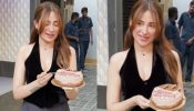 Mahira Sharma Celebrates Her 27th Birthday With Paparazzi, Enjoys Cake Cutting 927189