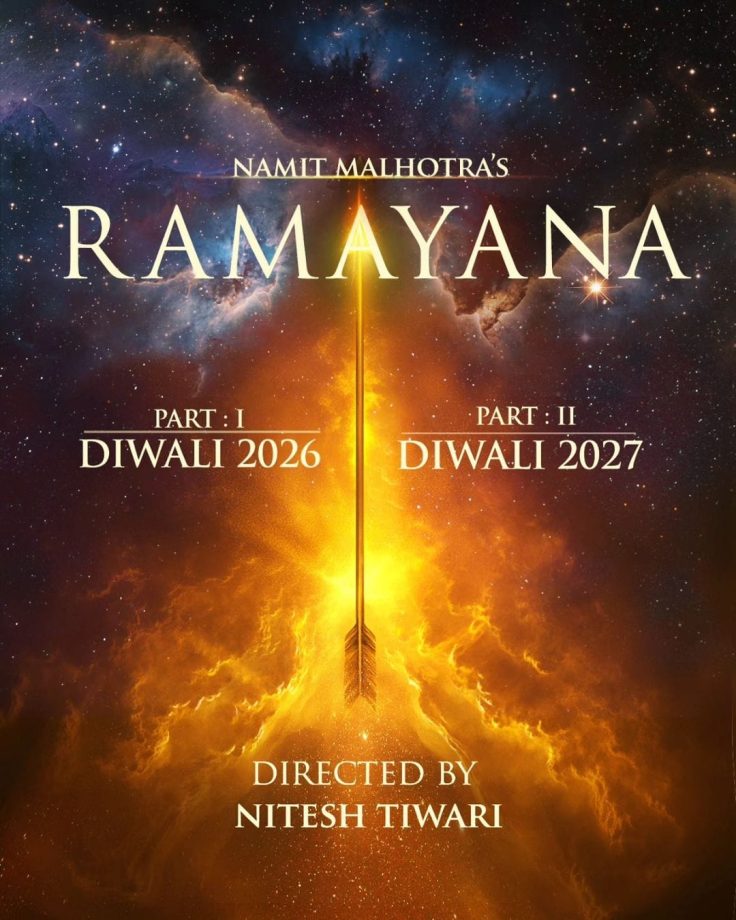 Namit Malhotra Announces the Release Date for India’s Biggest Film: Ramayana - Part One and Two! Releasing on Diwali of 2026 and 2027! 924772