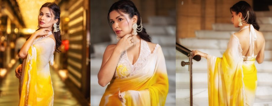 Nora Fatehi Vs Avneet Kaur Vs Nithya Menen: Who Is Making Winter Blossom In Yellow Saree? 926161