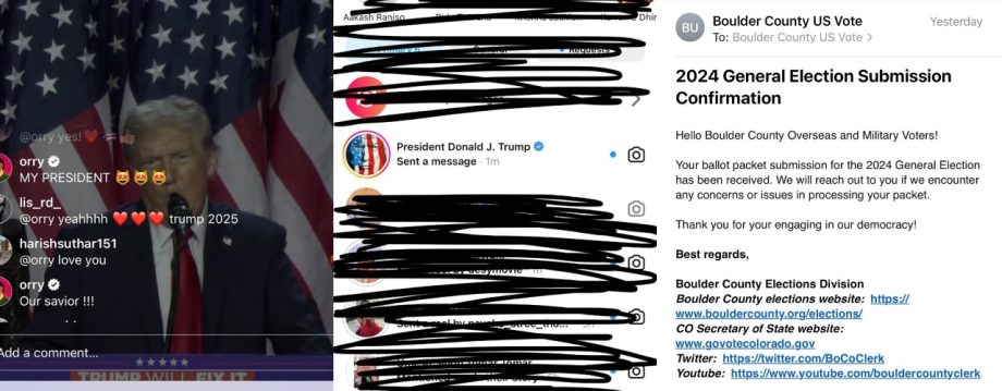 Orry Casts His Vote For Donald Trump; Shares Images Post Trump's Victory 924836