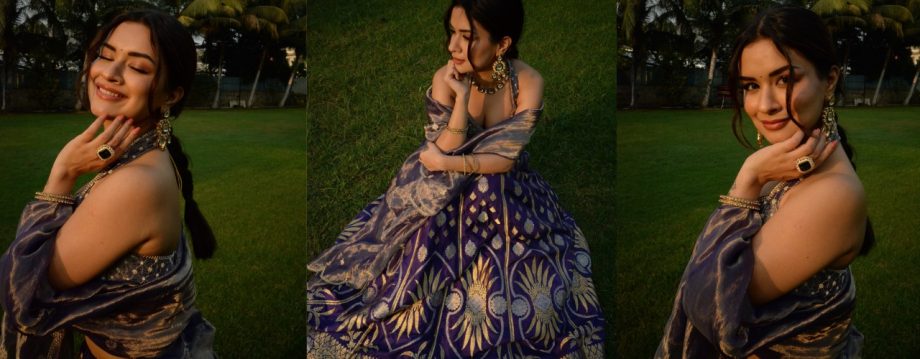 [Photo] Avneet Kaur Expresses Her Unbound Love For Lehenga, Golden Glow Grabs Attention 926893