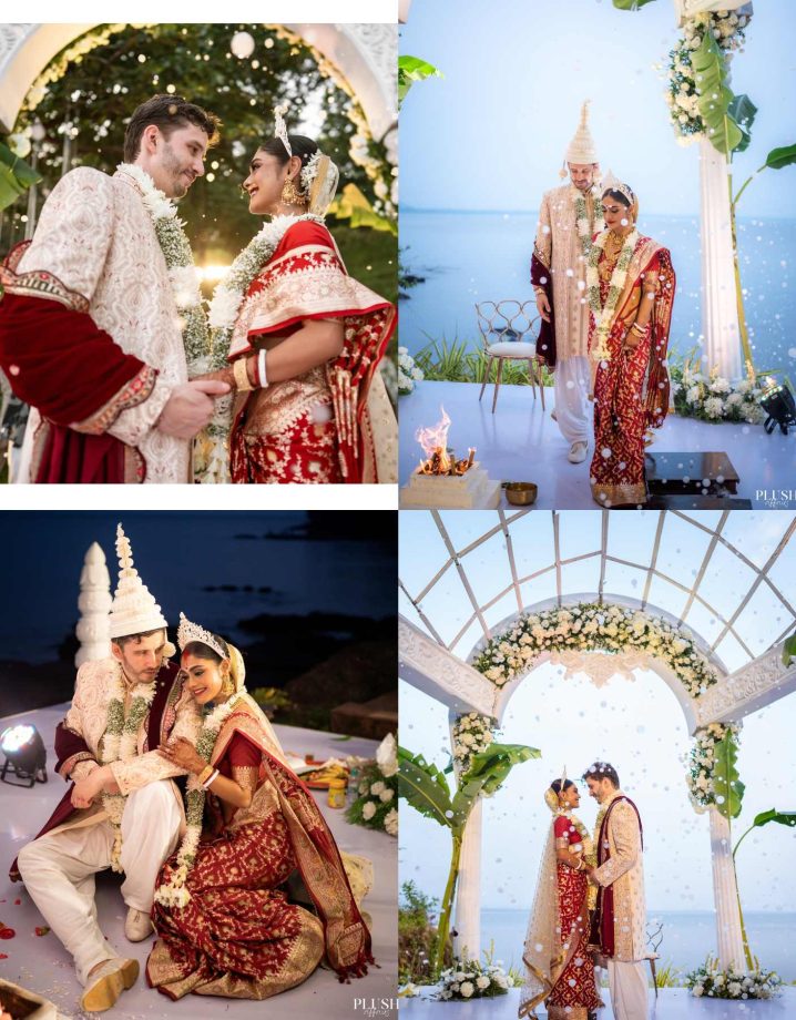 [Photos] Bigg Boss 16 Star Sreejita De's Dreamy Bengali-Style Wedding With Michael Blohm-Pape 925833
