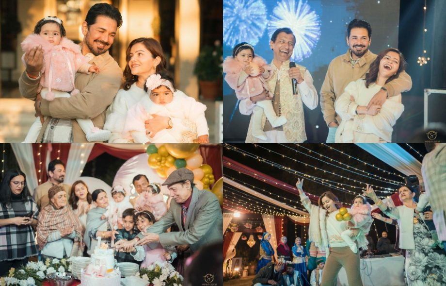 [Photos] Rubina Dilaik And Abhinav Shukla Celebrate Twin Daughters' Birthday In A Dreamy Set-up 927862