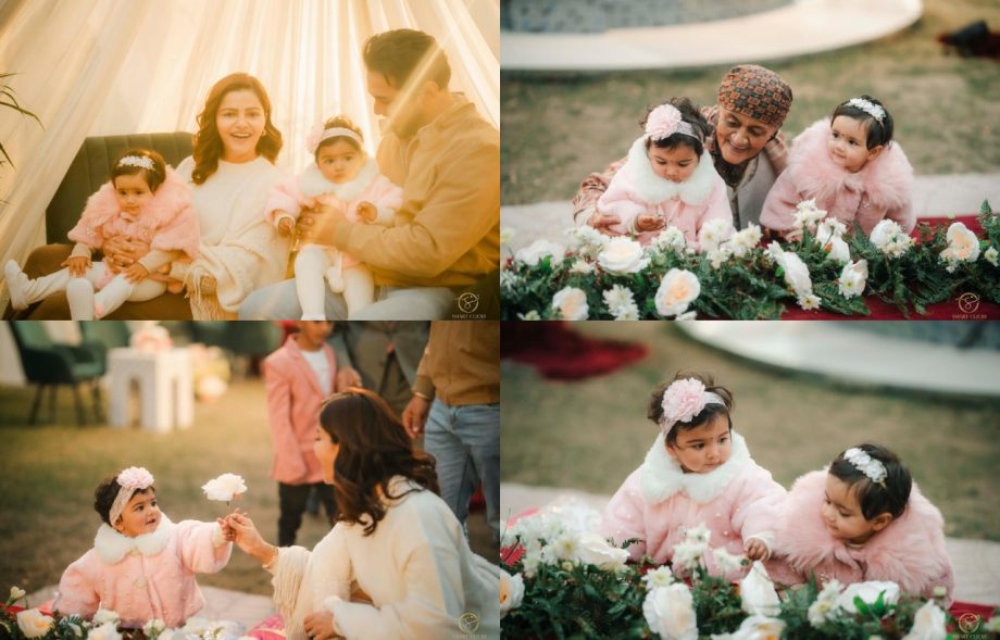 [Photos] Rubina Dilaik And Abhinav Shukla Celebrate Twin Daughters' Birthday In A Dreamy Set-up 927863