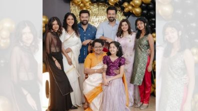 Prithviraj Sukumaran shares a rare family group picture celebrating mother’s birthday