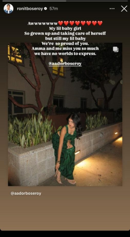 Ronit Bose Roy Misses His Daughter Aador Bose Roy, Pens A Cute Post 925426