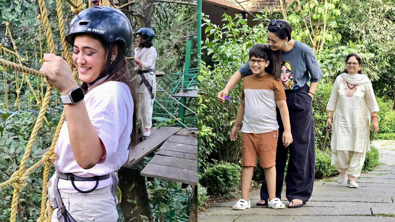 Shweta Tiwari Shares Magical Moments Of Her Life, Embarks On Adventurous Journey With Son 925006
