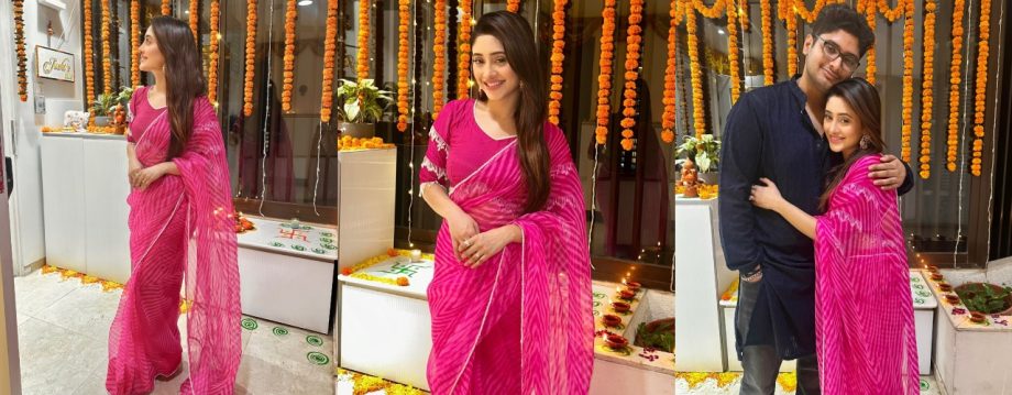 TV Celebs Bring Festive Glam: Shivangi Joshi, Surbhi Jyoti, and Surbhi Chandna Shine in Diwali Attire 924368