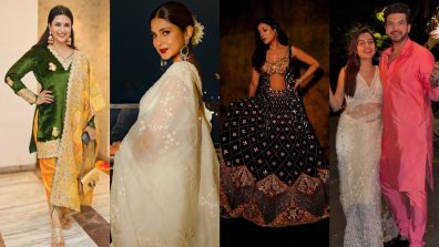 TV Celebs Shine Bright on Diwali 2024: A Fashion Rundown