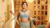 Adrija Roy Channels Desi Cinderella Vibes in Stunning Sky-Blue Lehenga Set
