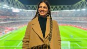 Amid her shooting, Malavika Mohanan attends Arsenal vs Manchester United match in London!