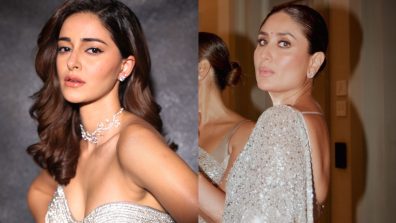 Ananya Panday’s Bodycon Gown Or Kareena Kapoor’s Chic Saree: Whose Shimmery Fit Is Perfect For This Wedding?